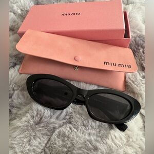 Miu Miu Black Sunglasses